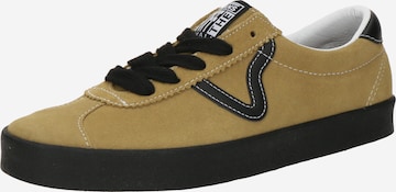 Baskets basses VANS en marron : devant