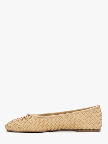 Estro - Bailarina '029' en beige: frente