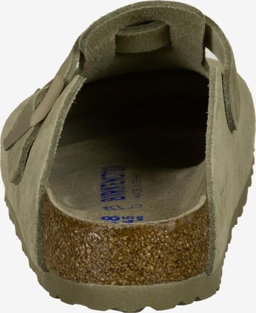 Pantoufle 'Boston' BIRKENSTOCK en vert