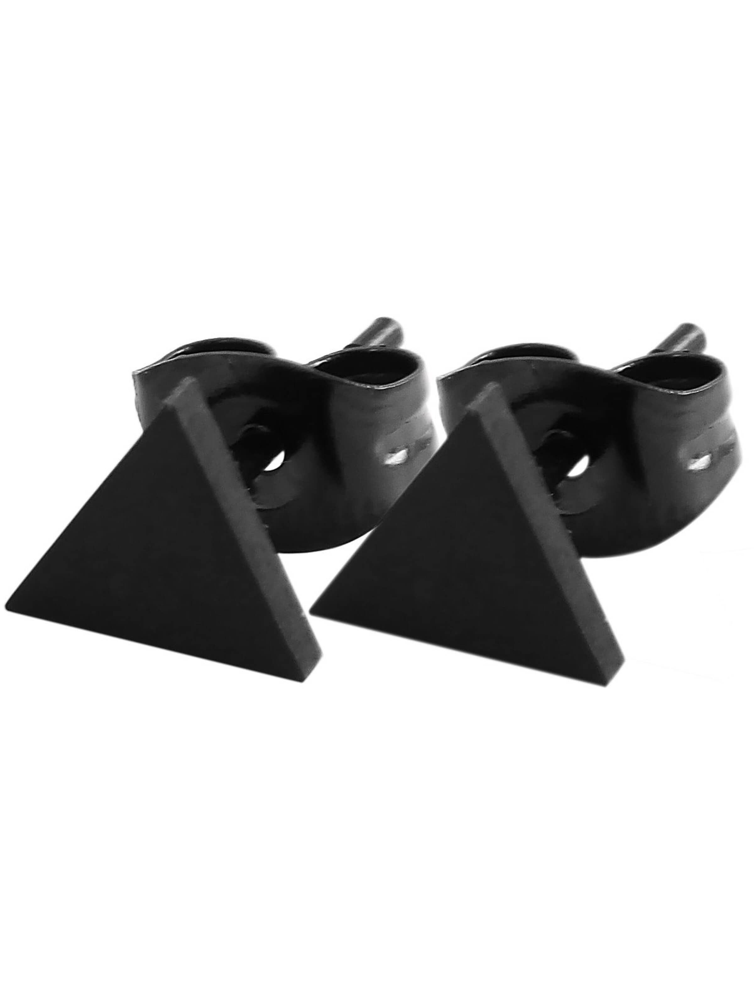 Akzent Earrings 'Talvi, langlebig' in Black: front