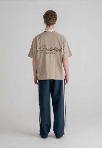 T-Shirt 'Hometown' Prohibited en gris