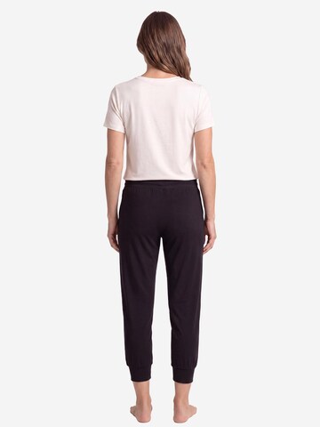 SCHIESSER Pyjama 'Mix & Relax' in Zwart