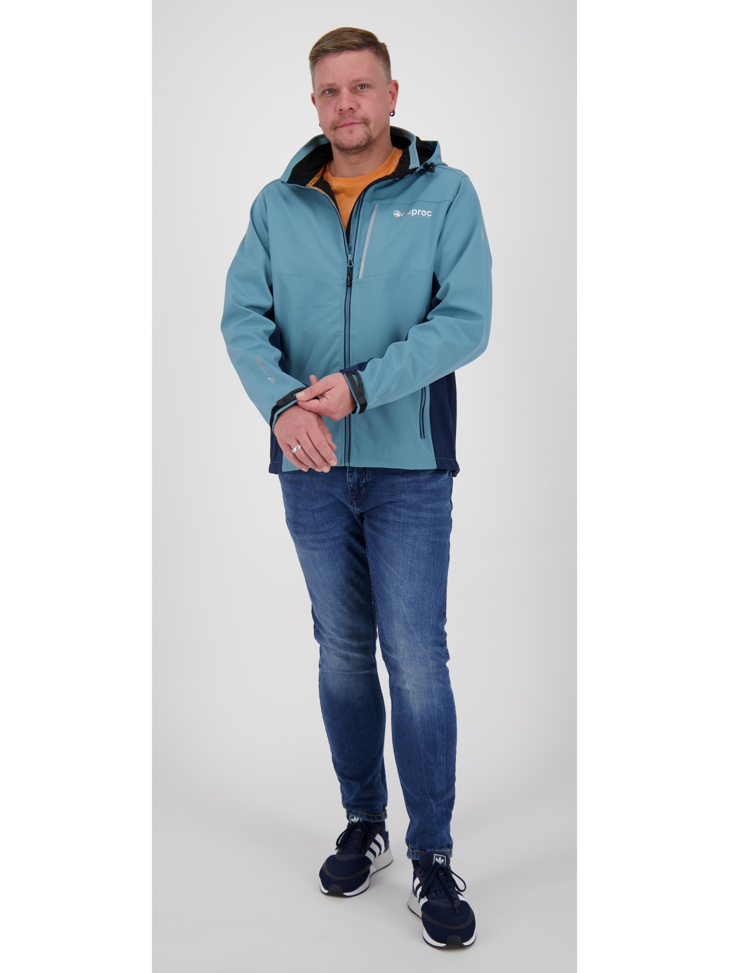 Veste mi-saison 'NUNAVUT MEN' deproc en bleu