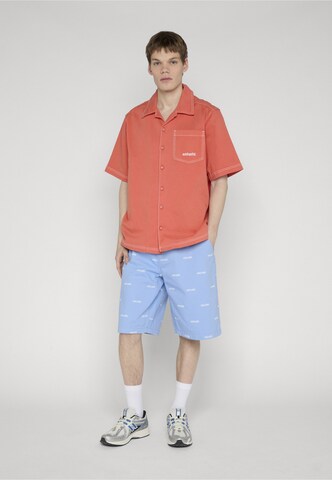 Fit confort Chemise 'Fabio' Ecko Unlimited en rouge