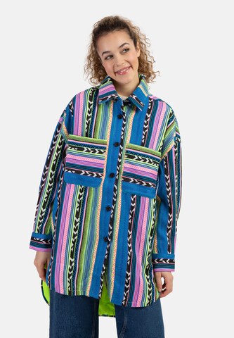 Veste mi-saison MYMO en mélange de couleurs : devant