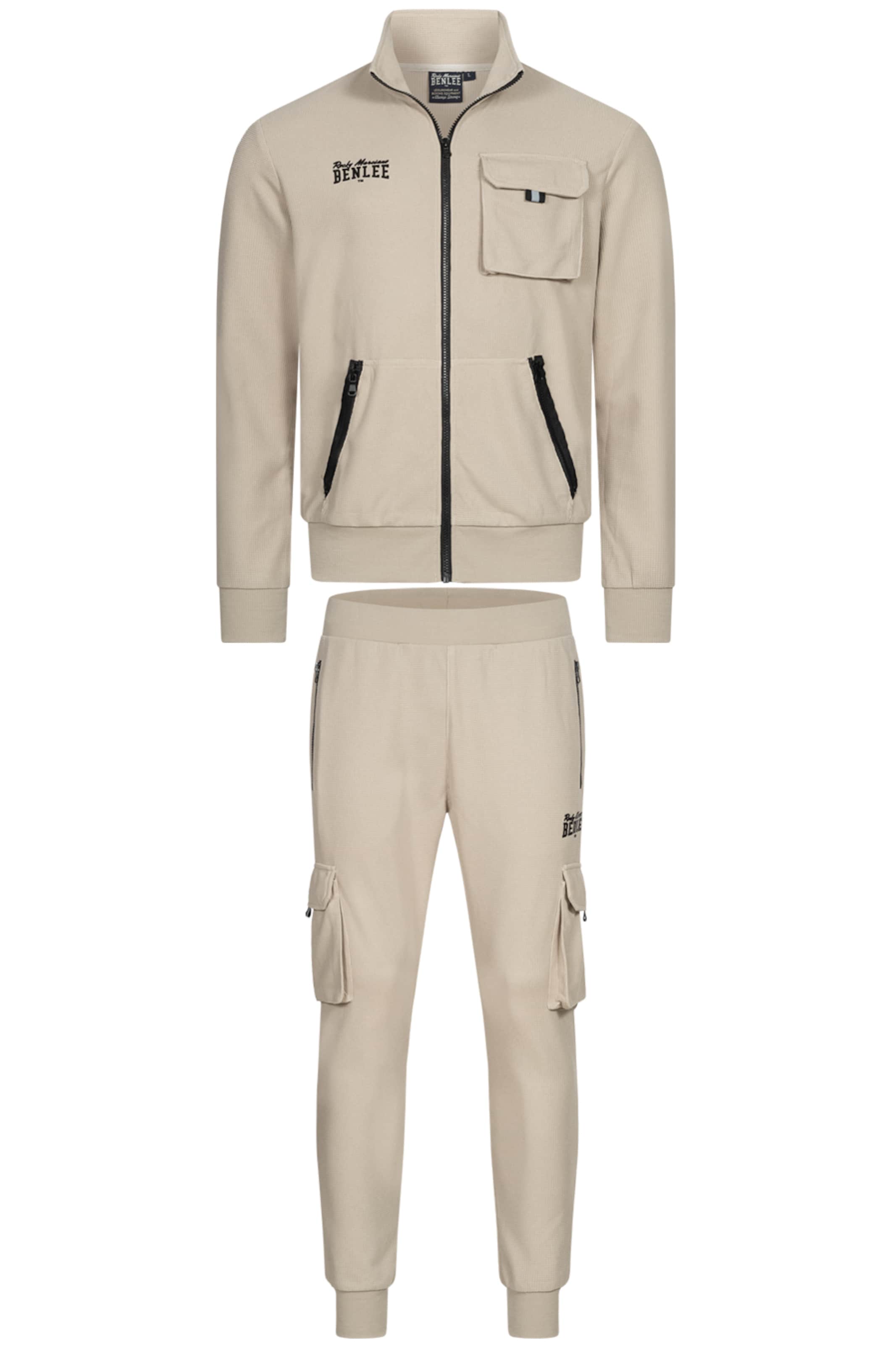 Benlee Спортен костюм 'Camarillo' в бежово: отпред