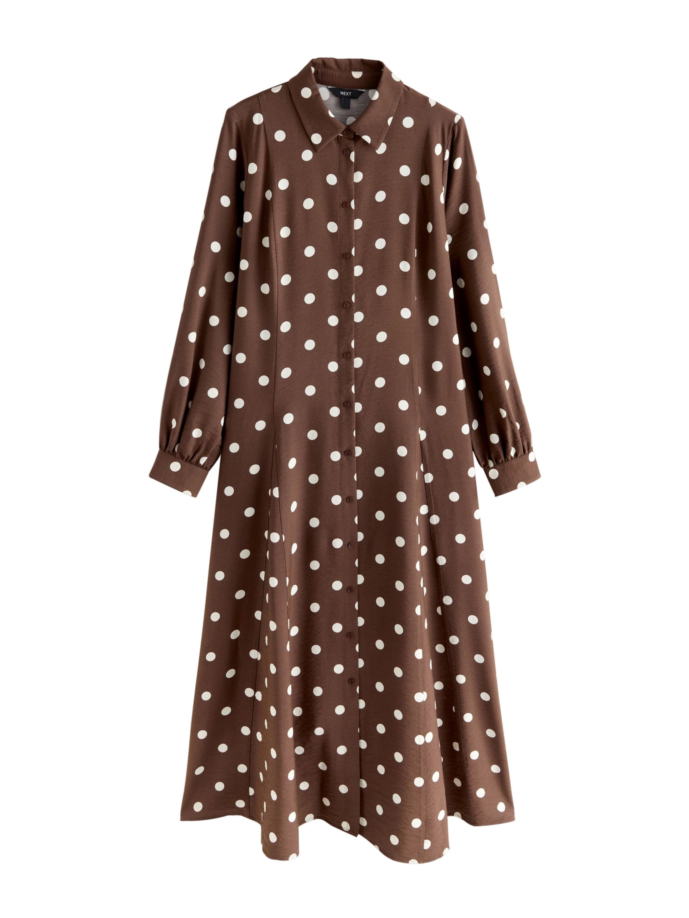 brūns Next Blūžkleita: no priekšpuses