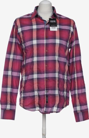 Desigual Button Up Shirt in L in Pink: front