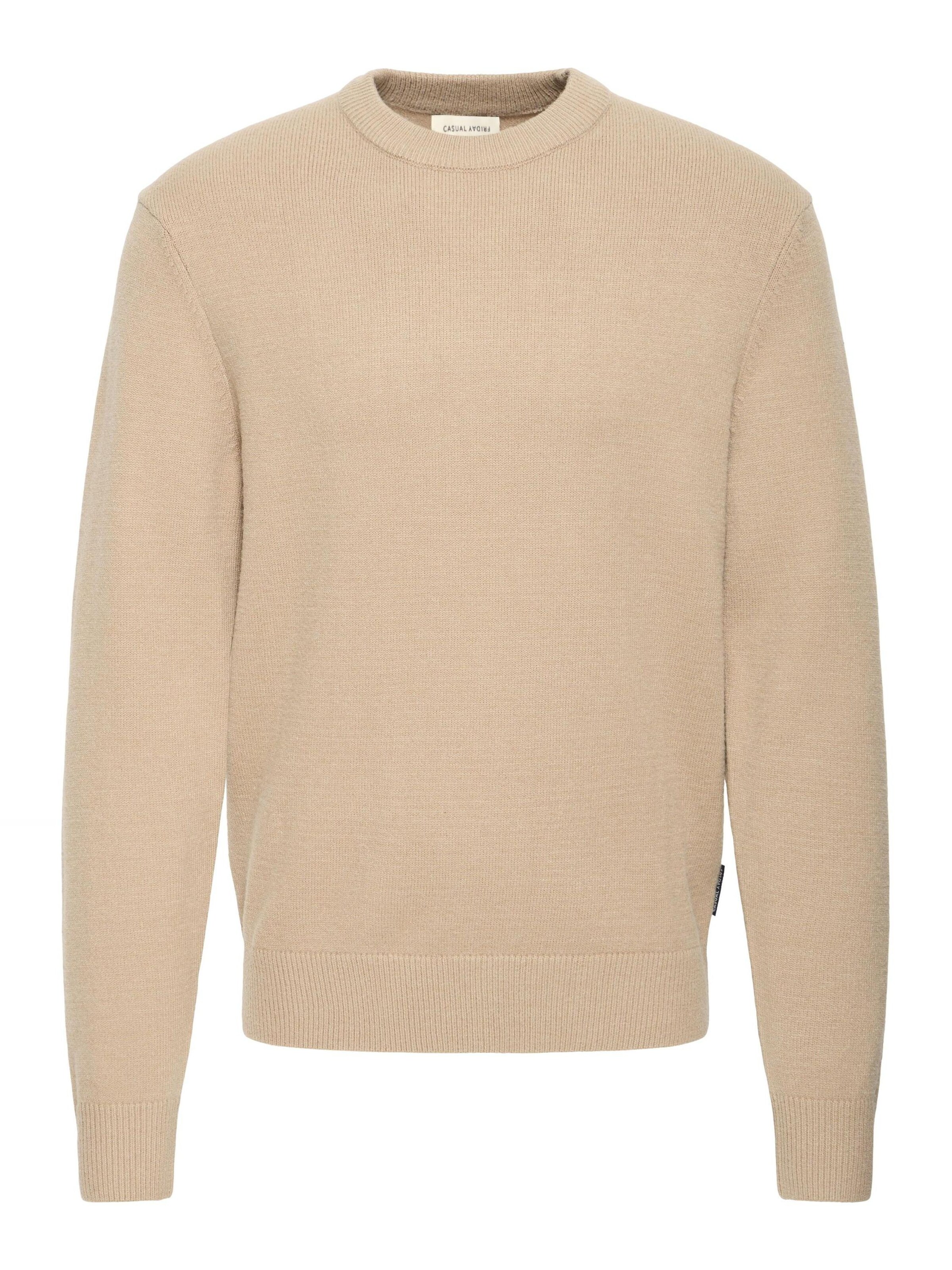 Casual Friday - Jersey ' CFANDRO ' en beige: frente
