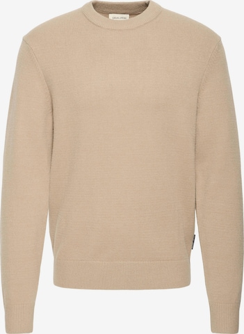 Pull-over ' CFANDRO ' Casual Friday en beige : devant