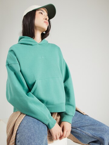 zaļš Carhartt WIP Sportisks džemperis 'Benton': no priekšpuses