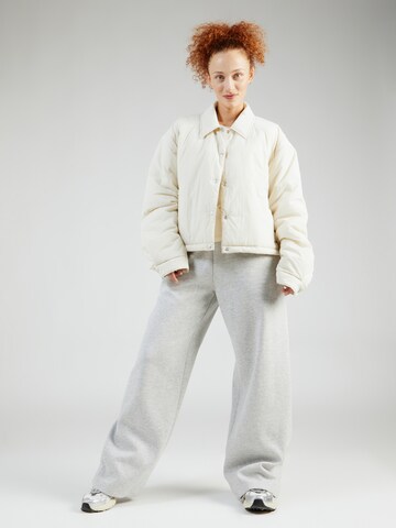 Wide leg Pantaloni di WEEKDAY in grigio
