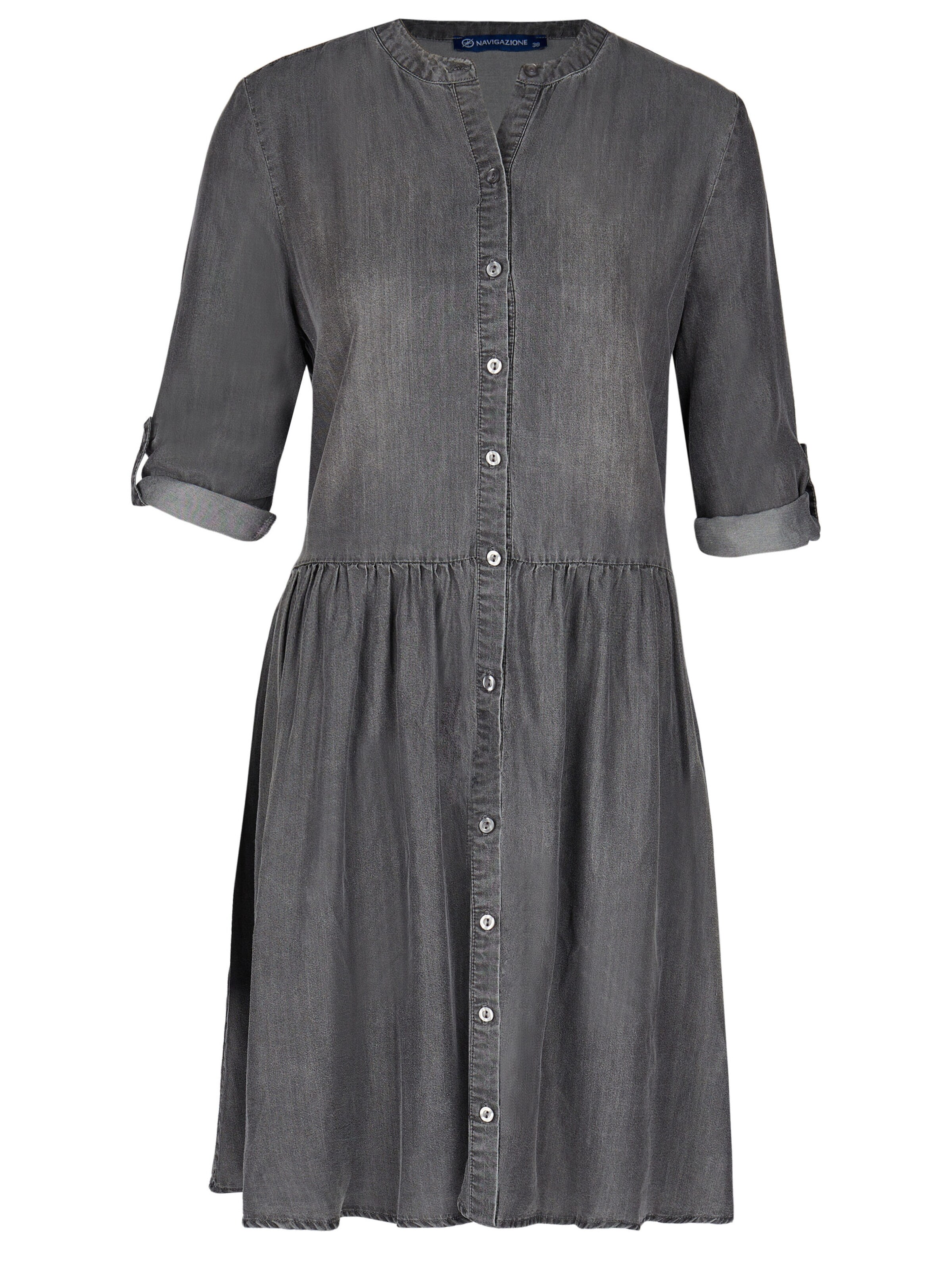 Navigazione Kleid in Grau: Vorderseite