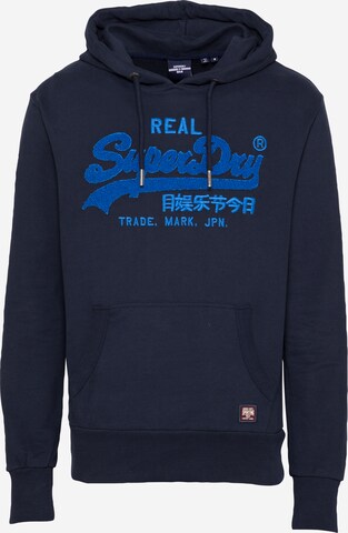 Superdry Sweatshirt i blå: framsida