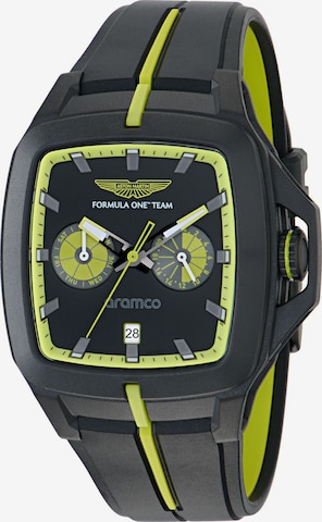 Aston Martin Analog watch ' FLK ' in Black: front