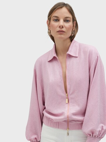 Lola Casademunt Between-season jacket in Pink: front