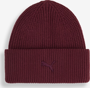 Casquette de sport ' Wardrobe Essentials' PUMA en rouge : devant