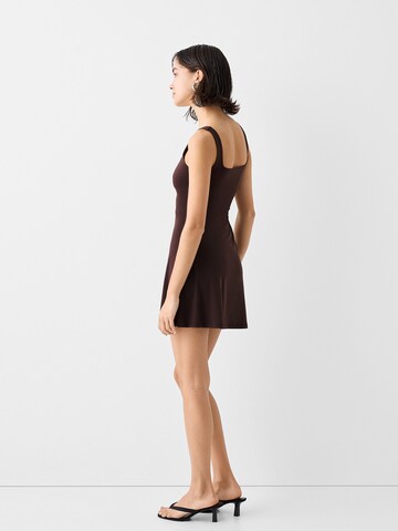 Bershka Kleid in Braun