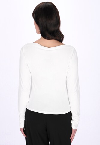 usha BLACK LABEL - Camiseta 'Casual' en blanco