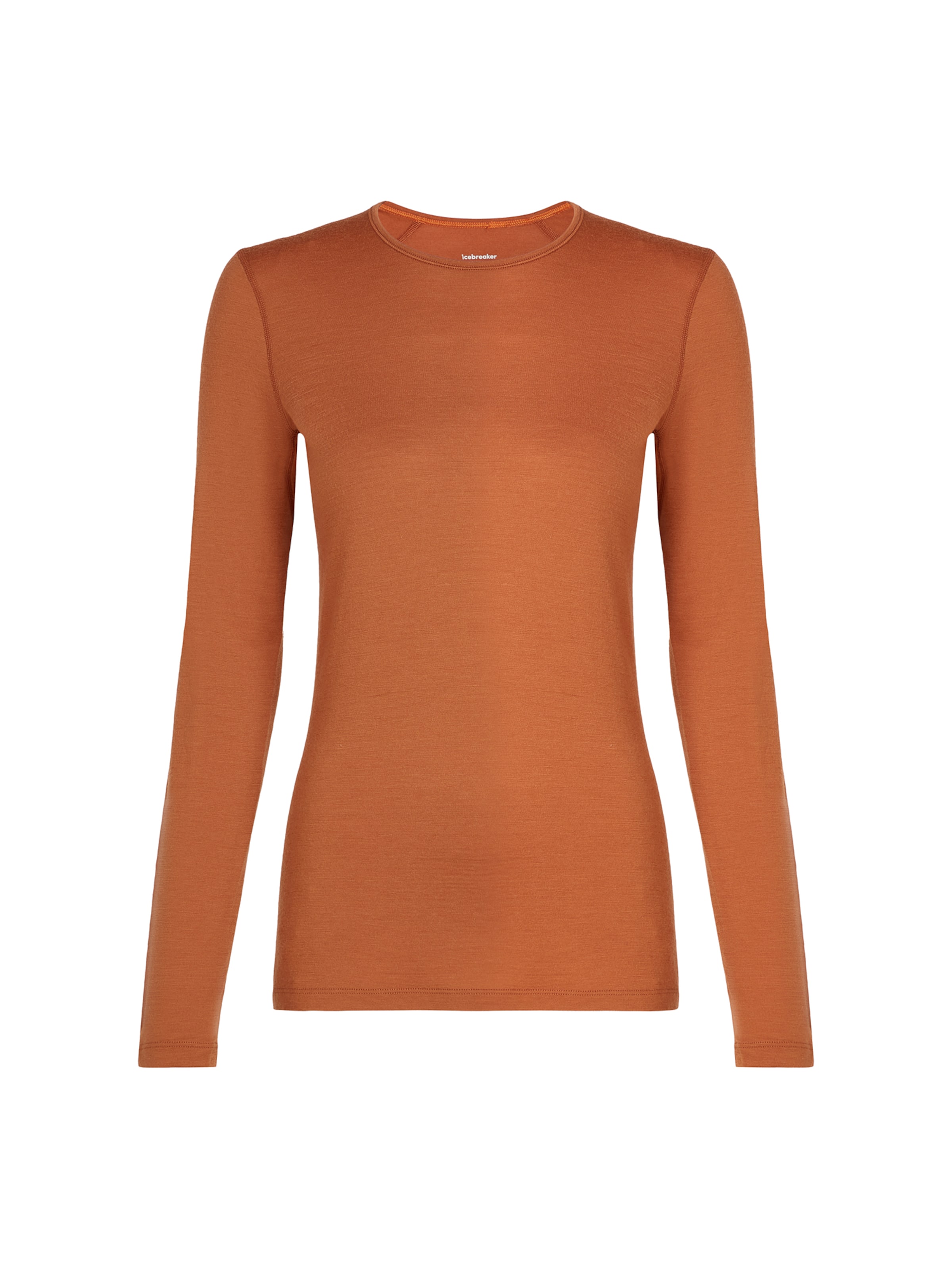 Tricou funcțional 'Oasis' de la ICEBREAKER pe portocaliu: față