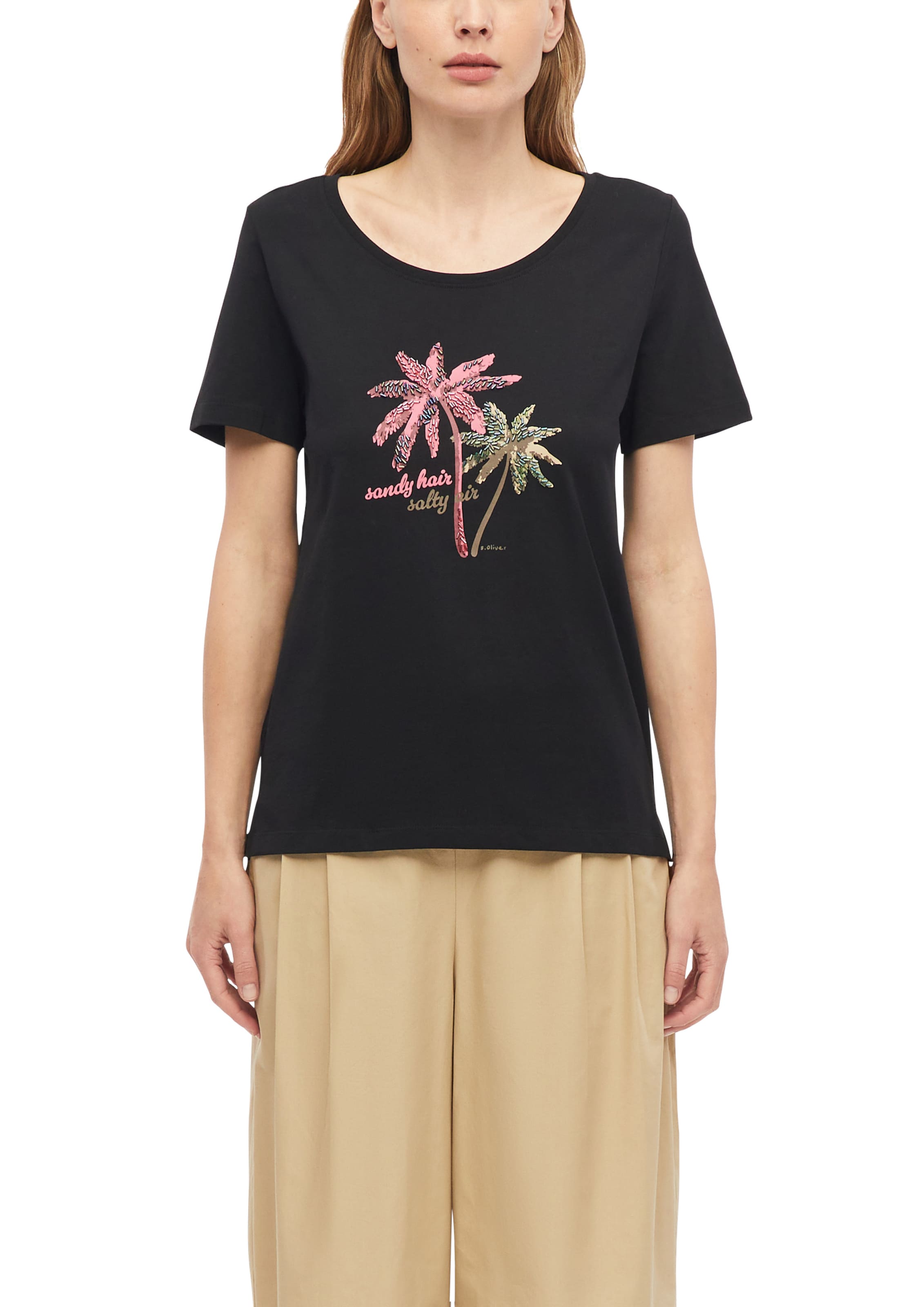 s.Oliver Shirt in Black