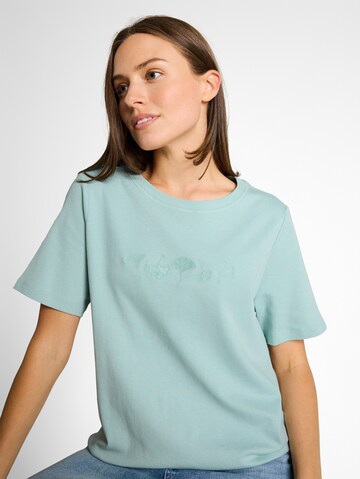 TOM TAILOR T-Shirt in Grün