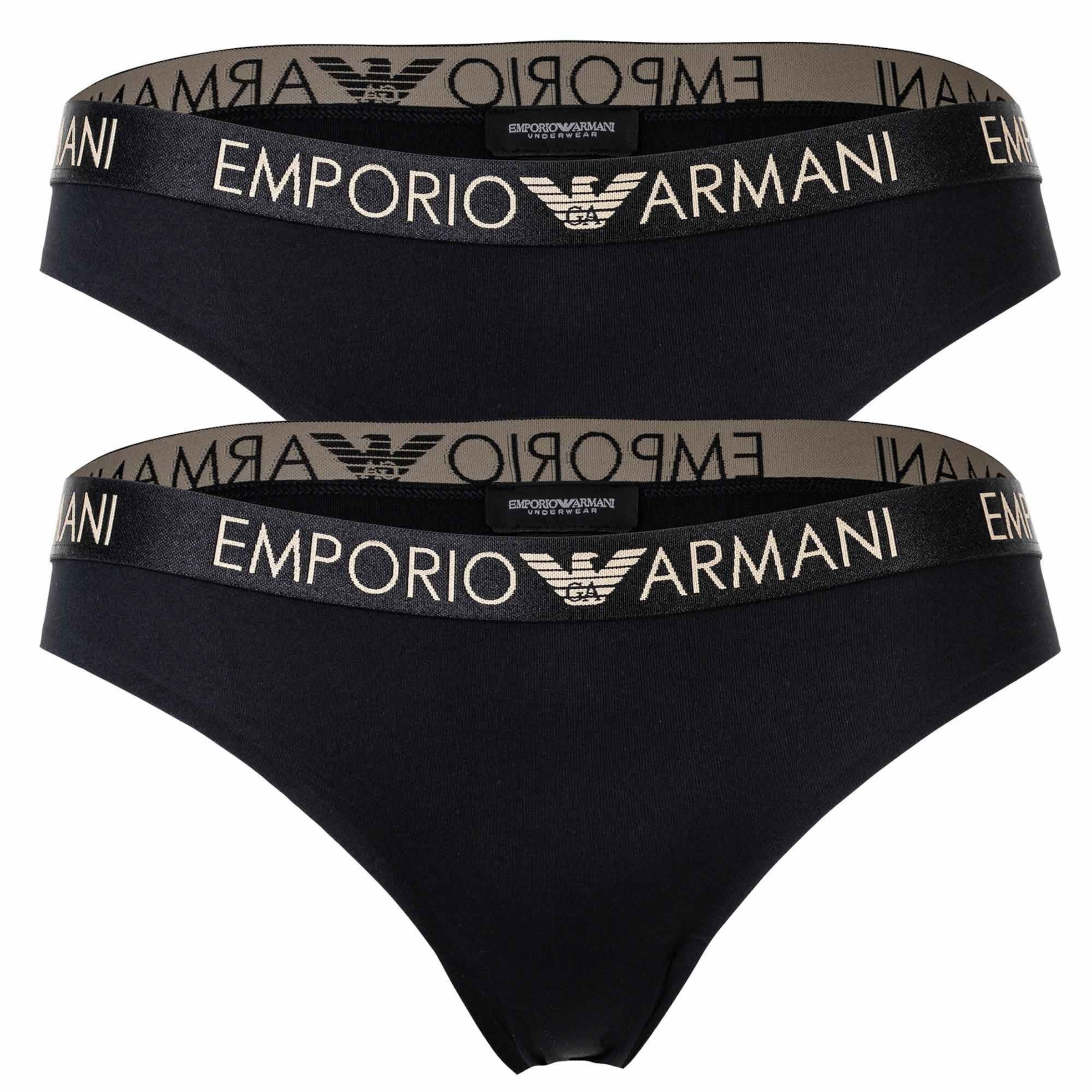 Emporio Armani Slip i sort: forside