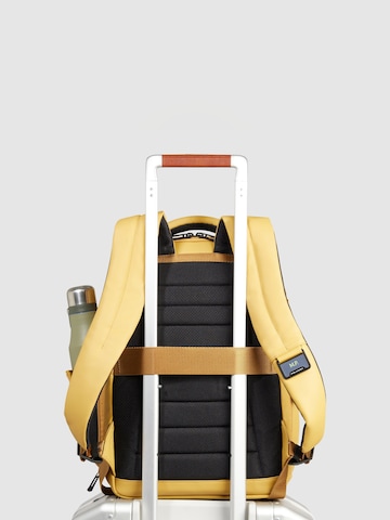Sac à dos Piquadro en jaune