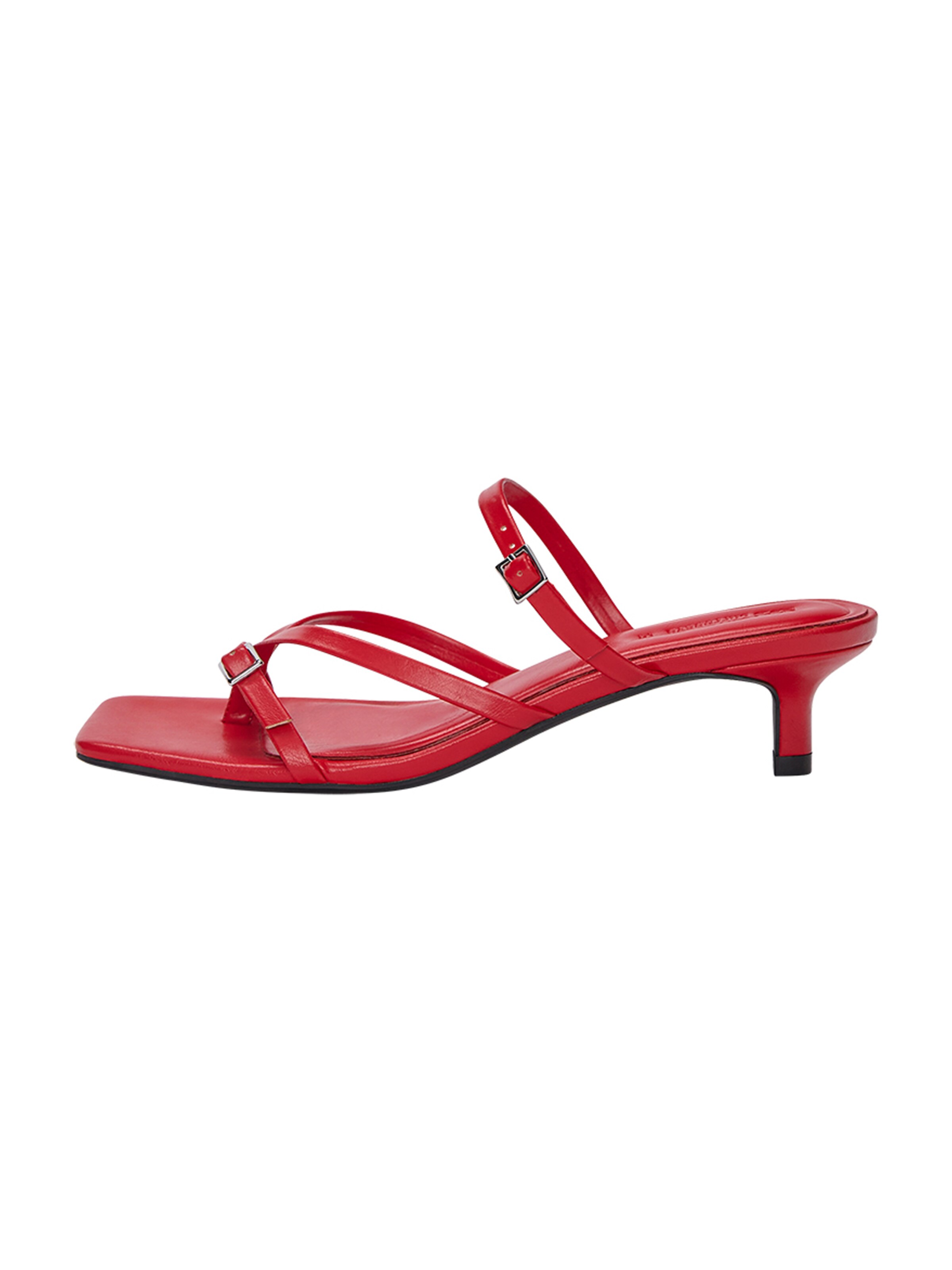 Tongs Pull&Bear en rouge