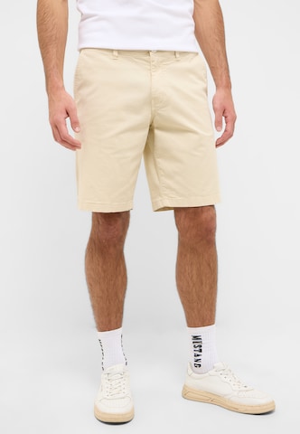 MUSTANG Regular Shorts in Beige: Vorderseite