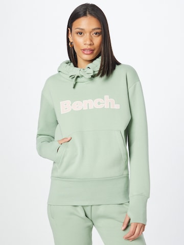 BENCH Sweatshirt 'ANISE' i grön: framsida