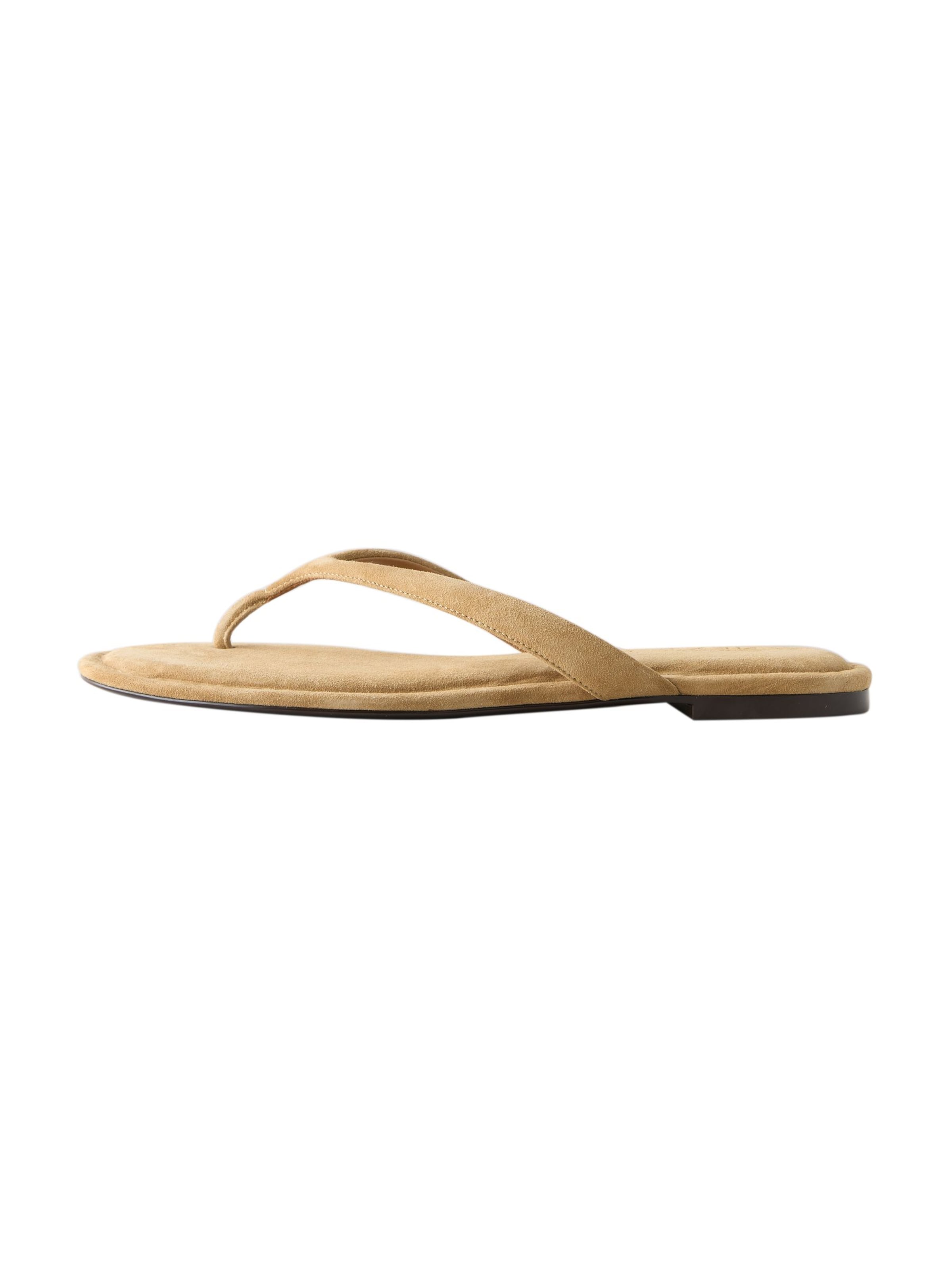 Tongs 'Forever Comfort' Next en marron : devant