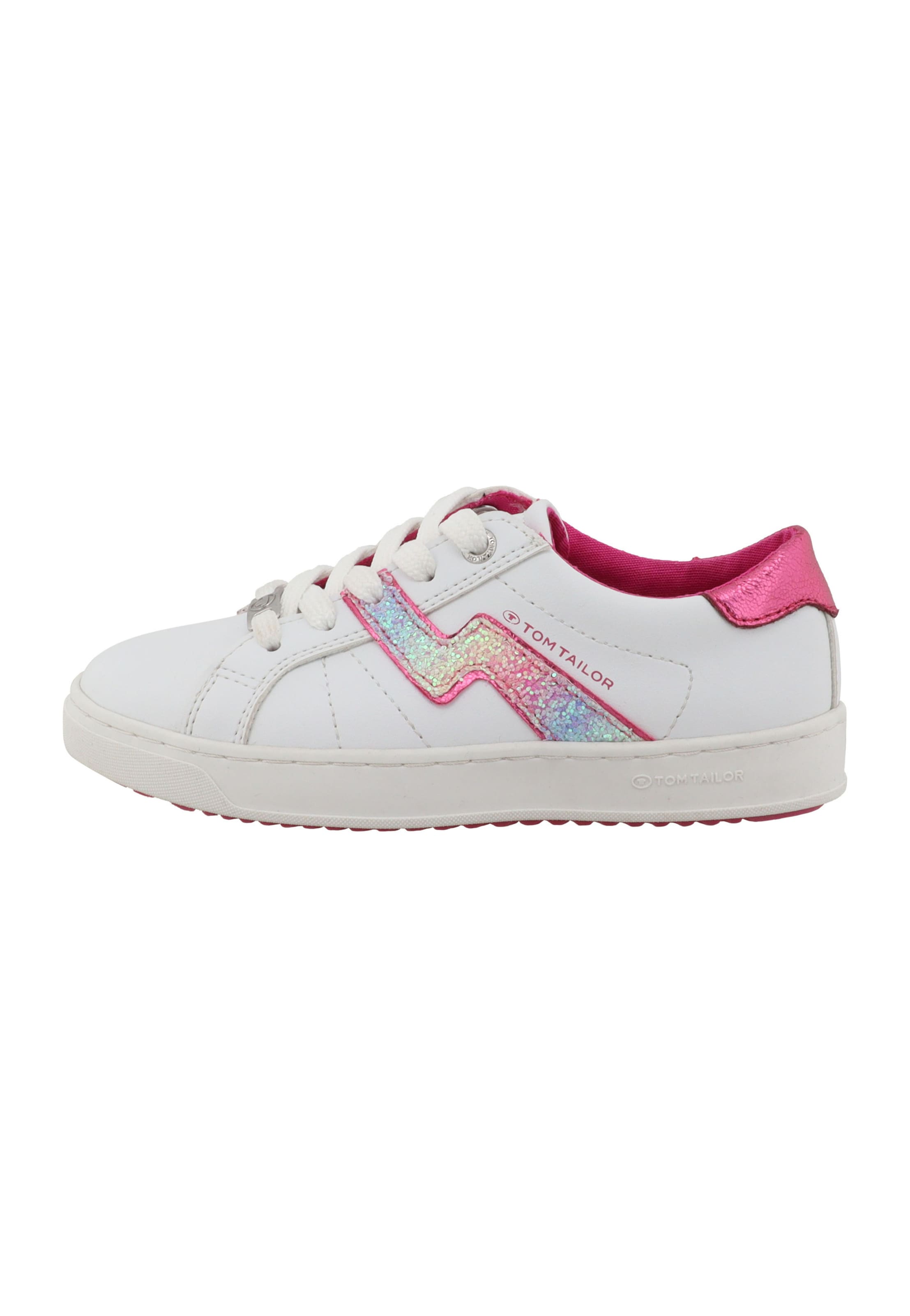 TOM TAILOR - Zapatillas deportivas en blanco