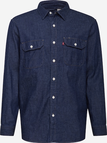 LEVI'S ® Button Up Shirt 'Jackson Worker' in Blue: front