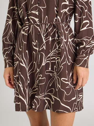 JDY Shirt dress 'JDYVENUS' in Brown