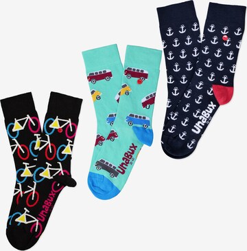 UNABUX Socks ' Mix ' in Mixed colors: front
