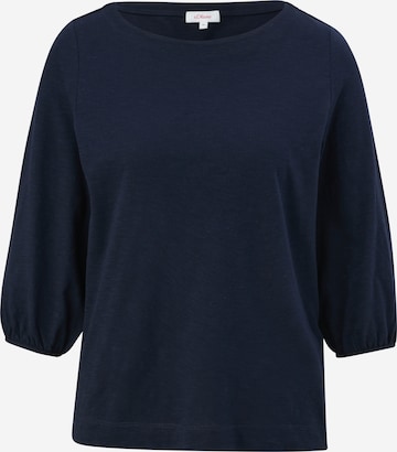 s.Oliver Shirt in Blauw: voorkant