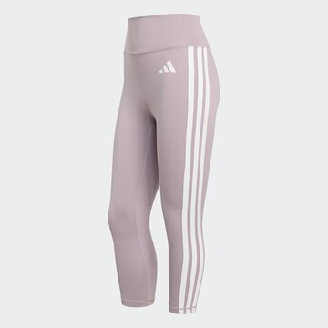 ADIDAS PERFORMANCE Skinny Workout Pants 'Optime Essentials' in Pink
