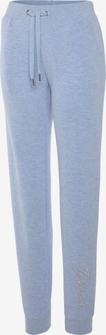 BENCH Tapered Pyjamabroek in Blauw