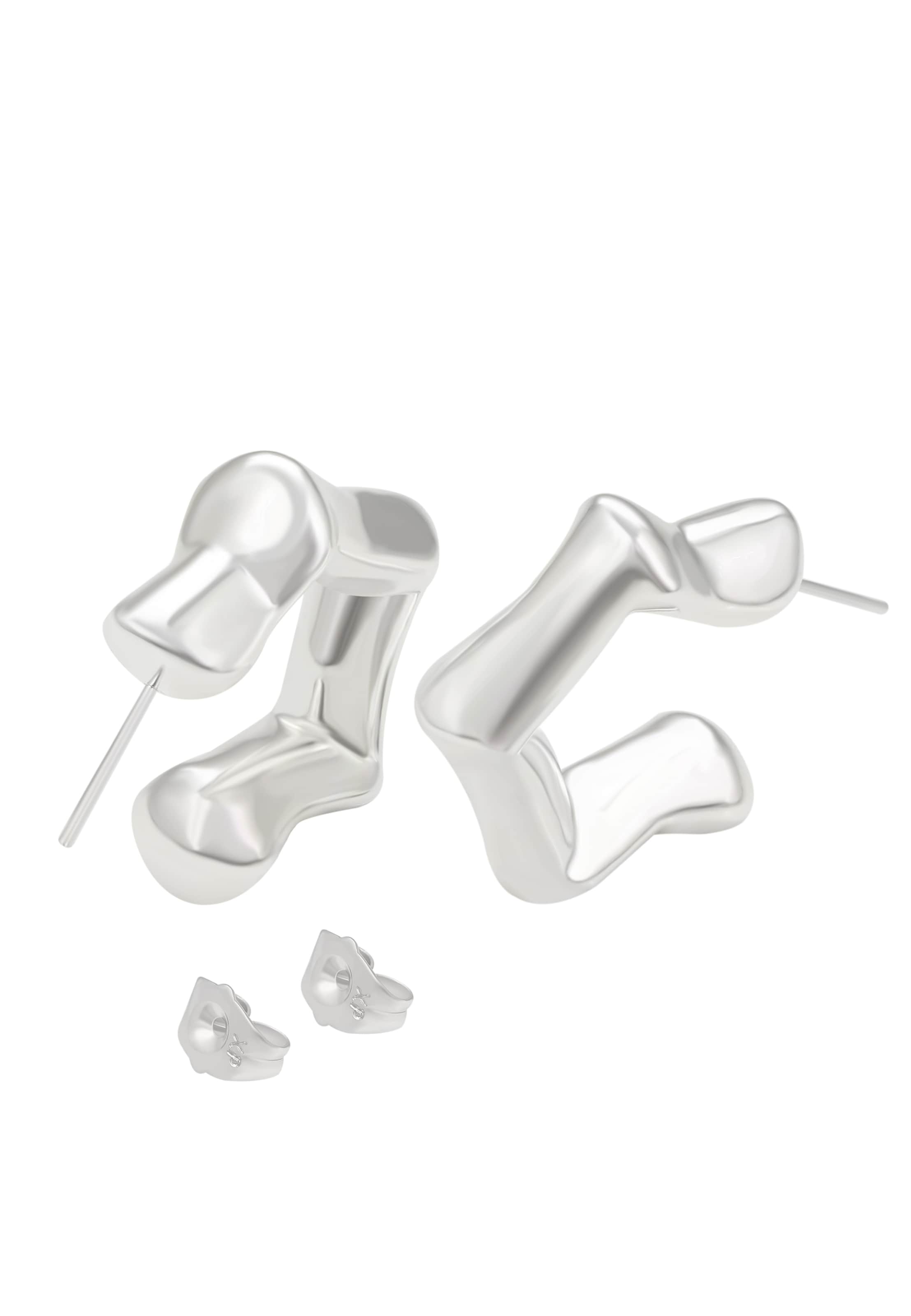 faina - Brincos em prata