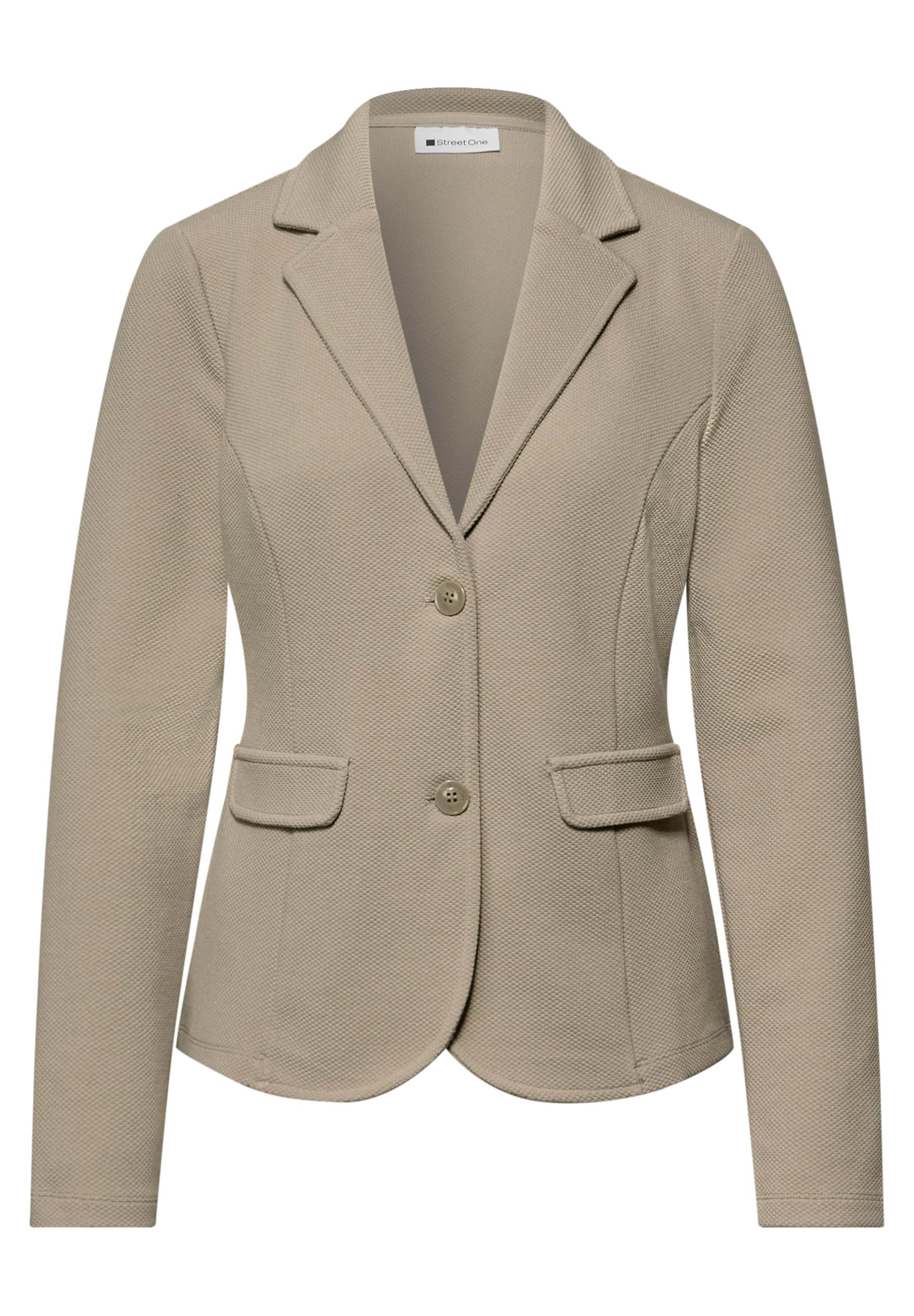 STREET ONE Blazer in Beige: front