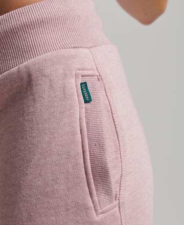 Tapered Pantaloni di Superdry in rosa