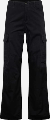 Carhartt WIP tavaline Klapptaskutega püksid, värv must: eest vaates