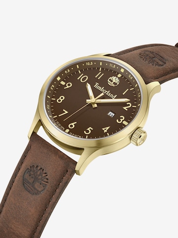 TIMBERLAND Analoguhr 'TRUMBULL' in Braun