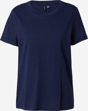 VERO MODA Shirt 'PAULA' in Blauw: voorkant