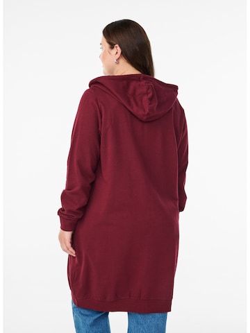 Veste de survêtement 'Shelly' Zizzi en rouge