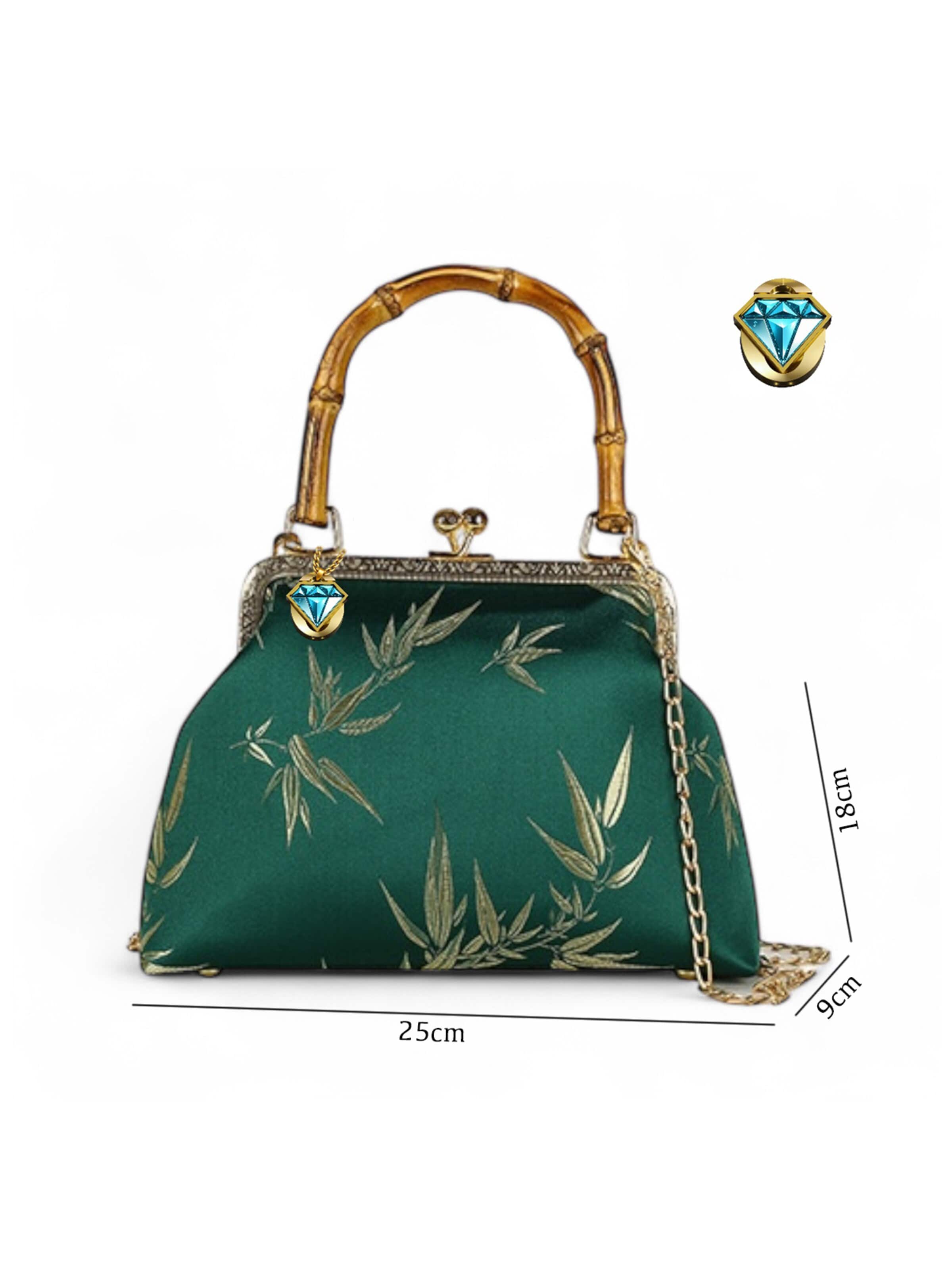 Elegon Handbag 'Model Vietnam' in Green