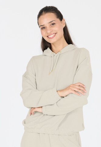 Athlecia Sportief sweatshirt 'NAMIER' in Grijs: voorkant