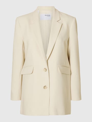 Blazer SELECTED en gris : devant