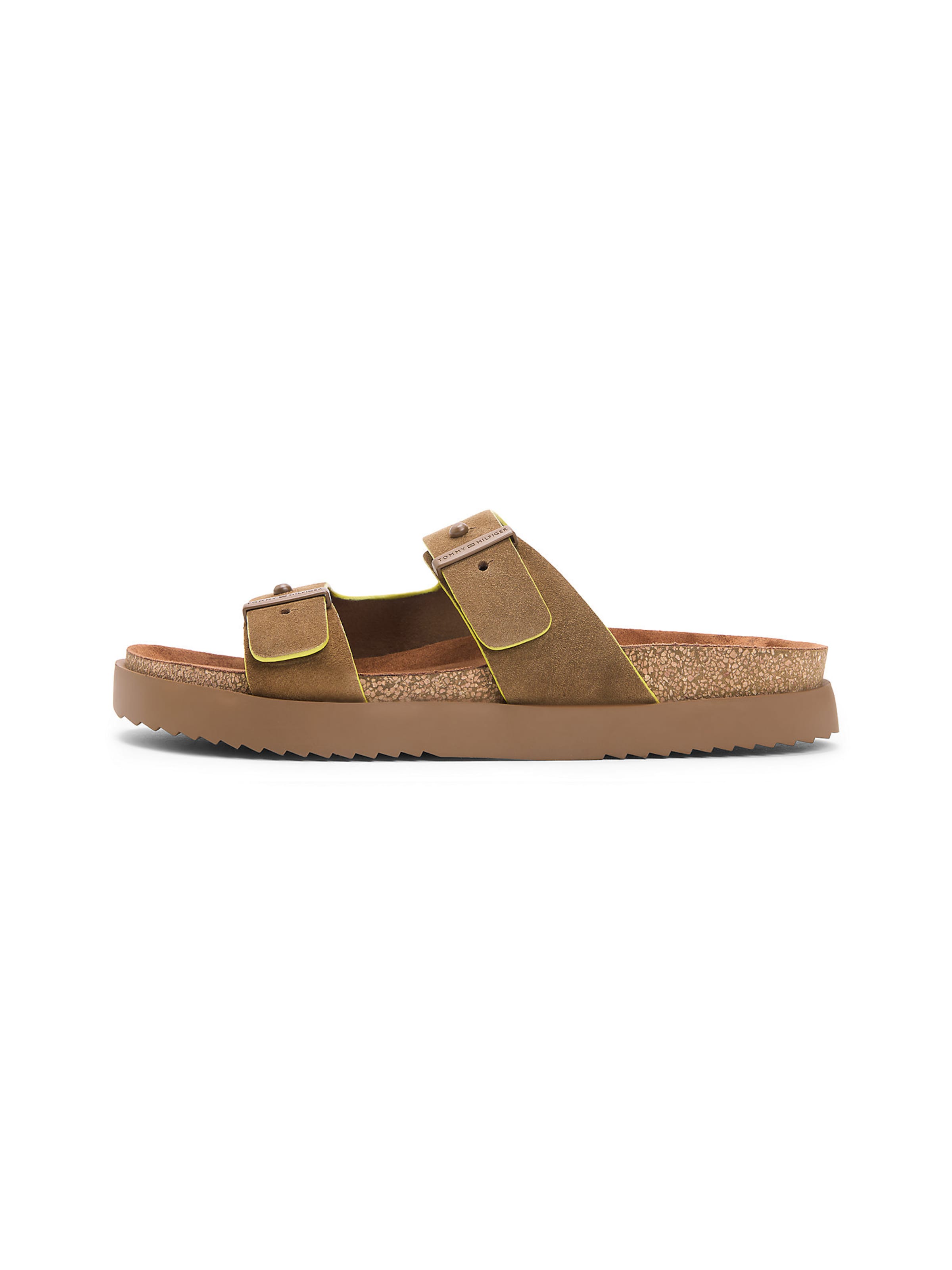 TOMMY HILFIGER Pantolette in braun, Produktansicht